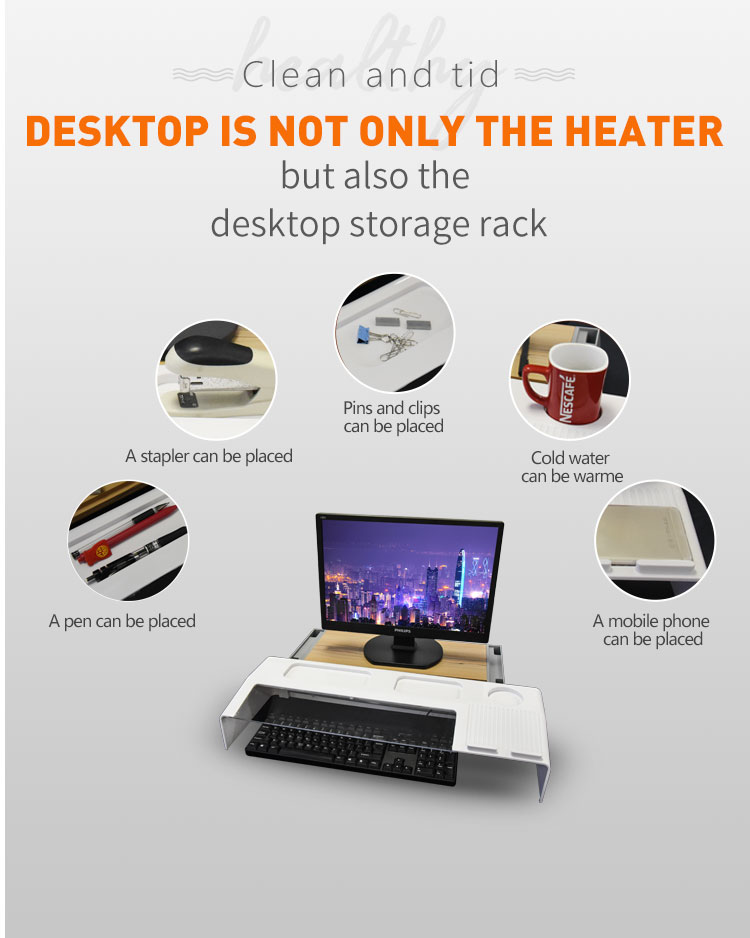 Buy Wholesale China Modern Electric Desk Heater Hands Warmer Electric Heater  For Office And Home & Standing Electronic Hand Warmer at USD 10.1