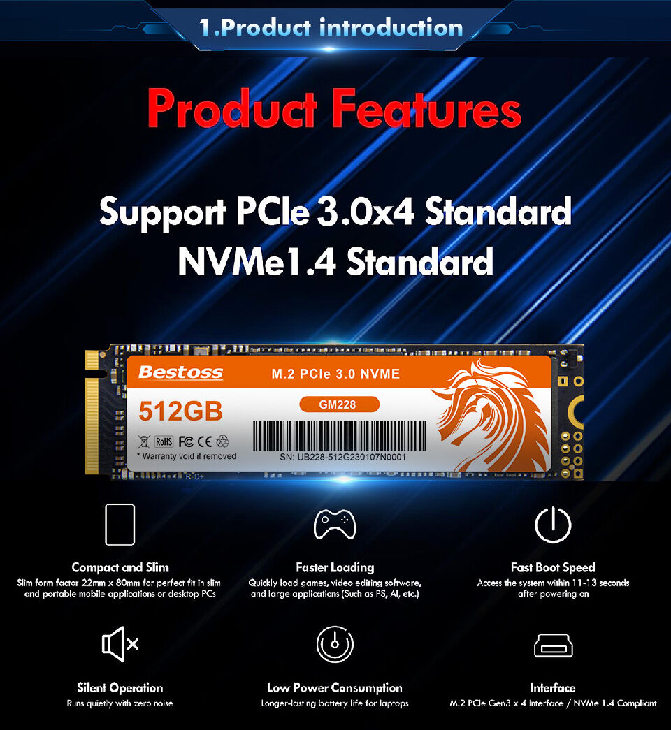 Factory Direct High Quality China Wholesale Bestoss High Quality Nvme