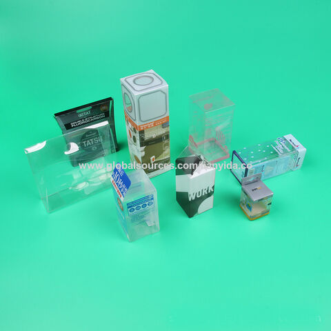 Belle Vous Pack de 2 Caja Almacenaje Plastico Transparente Caja