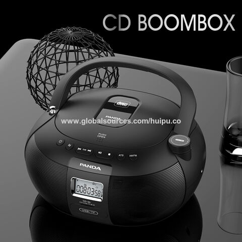 Compre Oem Reproductor De Cd Portátil Boombox Altavoz Con Control