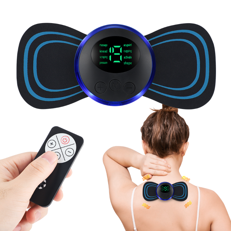 Electric Neck Massager Ems Cervical Vertebra Massage Patch For