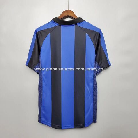 Compre Dropshipping Atacado Inter 2001/02 Casa Jersey Camisa De