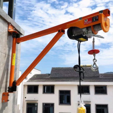 Wire Rope Rails Lifting Bigger 100 Kg-1500 Kg Trolley Crane Mini Electric Wire Rope Hoist Small ...