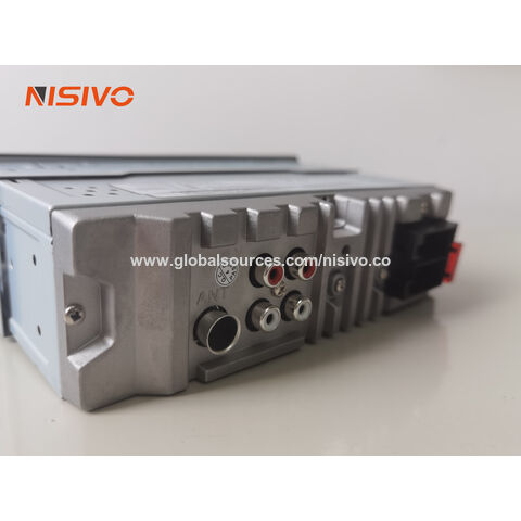 Ventas directas de la fábrica Un Din Fix Panel Car MP3 Player car audio light bar Marco Radio control remoto para el coche