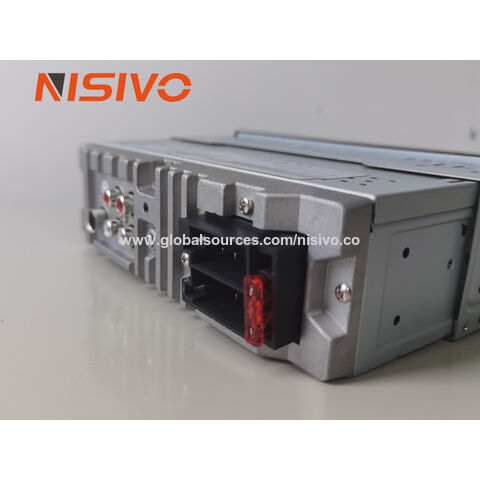 Ventas directas de la fábrica Un Din Fix Panel Car MP3 Player car audio light bar Marco Radio control remoto para el coche
