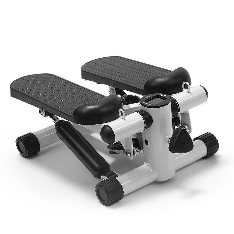 Mini Stepper Stair Stepper Foldable Pedal Stepper Exercise Equipment Twist  Stepper Machine with Resistance Bands Max 150kg