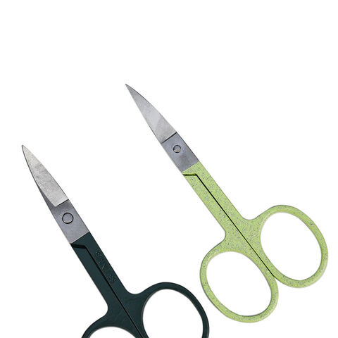 Stainless steel scissors eyebrow scissors double eyelid scissors makeup  scissors beauty scissors nose hair scissors 1 pcs