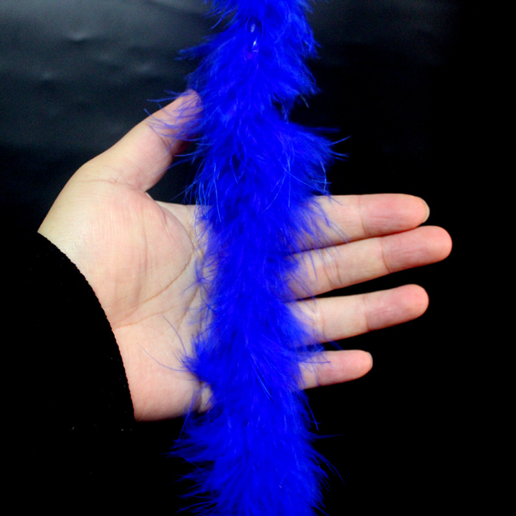 Custom Size And Length Fluffy Turkey Feather Boa For Diy Decoration