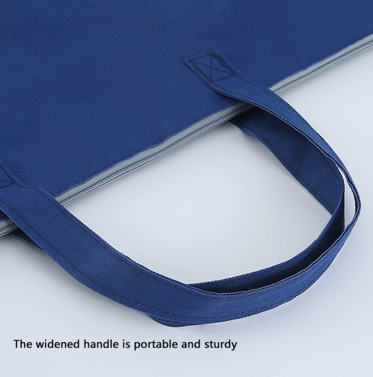 Waterproof Oxford Cloth A4 B4 Document Bags Portable File Folder Zipper ...