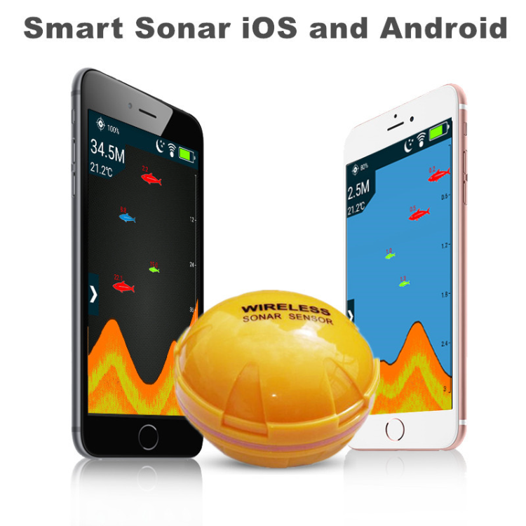 Underwater Wireless Wifi Smart Mobile Fish Finder Sonar Sensor