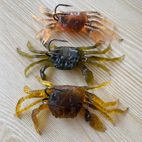 Buy Standard Quality China Wholesale Artificial Crab Baits, 3d Simulation  Crab Soft Lures With Hooks, Sea Fishing Bait Traps Saltwater Fish Tackle  $0.5 Direct from Factory at Changzhou Ruilong Fishing Tackle Co.
