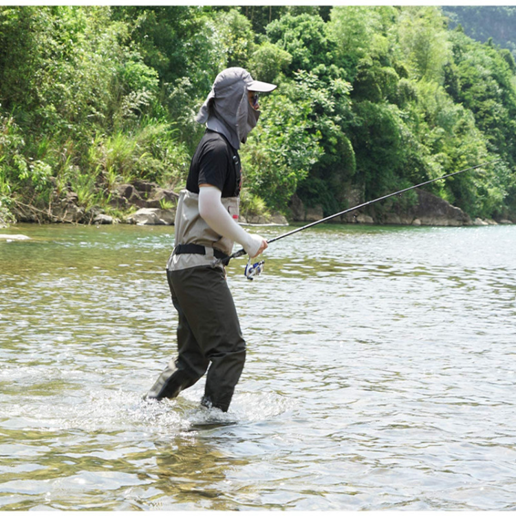Fly Fishing Waders Pants Breathable Waist Trousers Waterproof Stockingfoot  Wader