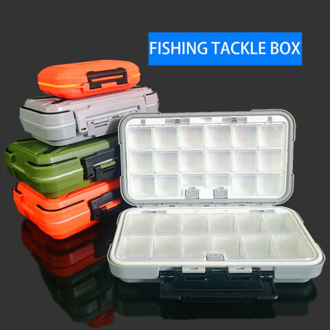 Small Lure Case Fishing Accessories Multi-color Abs Compartment