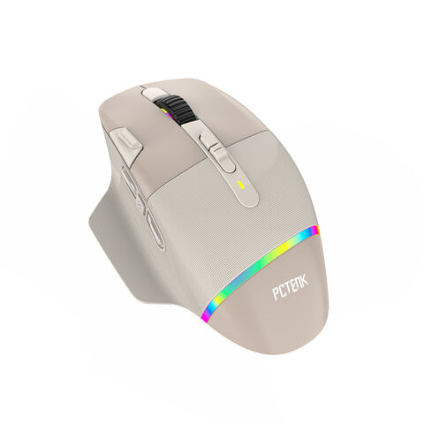 Gaming Gamer Dual Wireless verdrahtete Maus Rgb, wiederauf ladbar, programmier bar, 2.4g USB, optischer ABS-Kunststoff