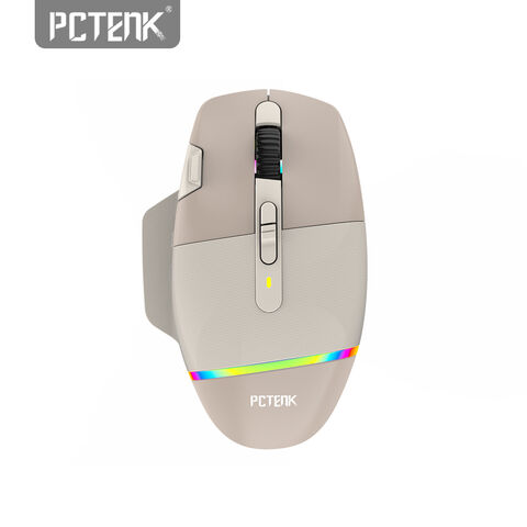 Gaming Gamer Dual Wireless verdrahtete Maus Rgb, wiederauf ladbar, programmier bar, 2.4g USB, optischer ABS-Kunststoff