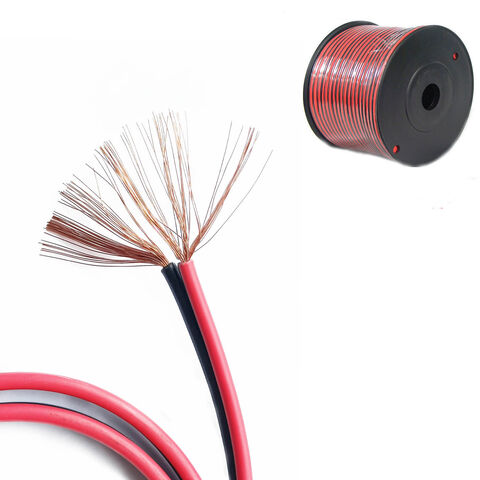 50m 2 X 2.5MM 14AWG Haut-Parleur Câble sans Oxygène Cuivre Plaqué