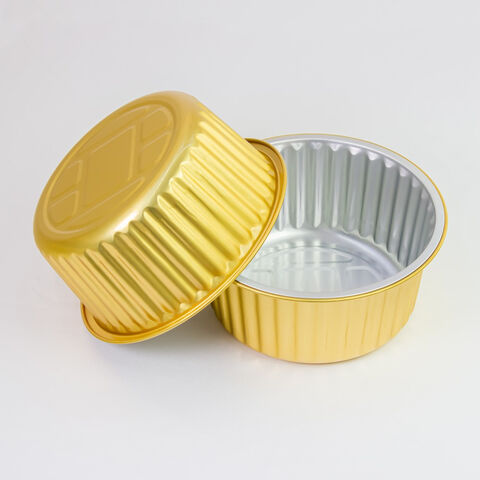 Aluminum Tins with Paperboard Lid – Qube Aviations Catering