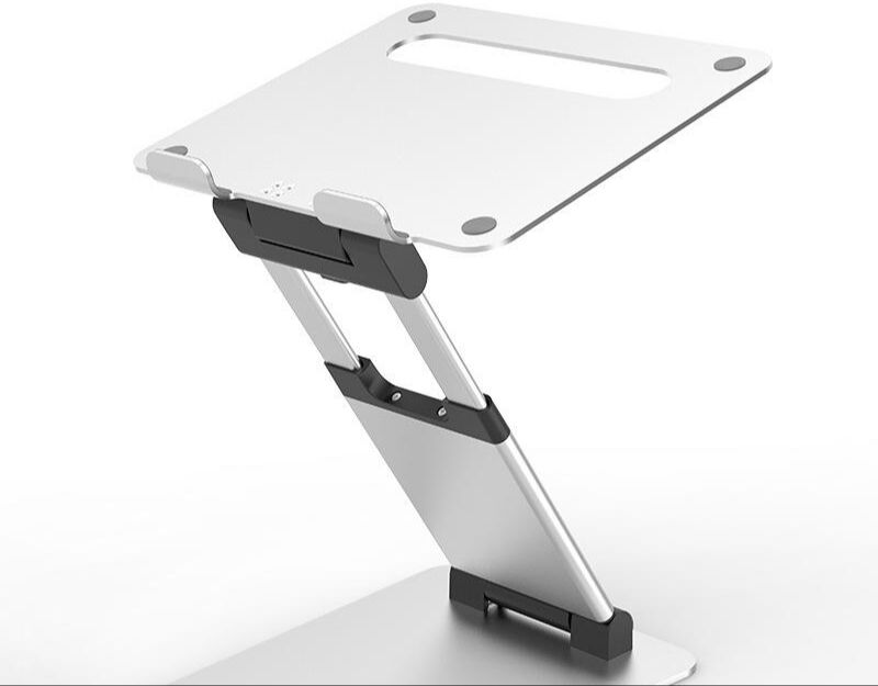 Lever Notebook Buy Wholesale China Foldable 17 Inches Laptop Stand Silver Aluminum ...