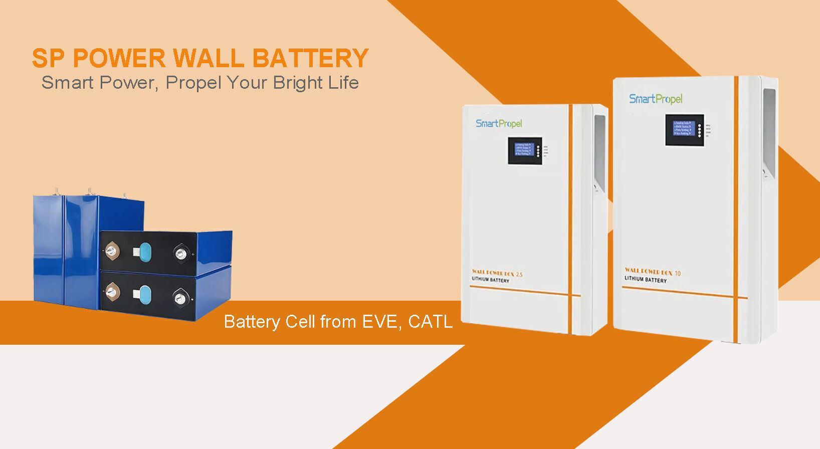 Custom Energy Storage Battery 48V 100Ah Battery Pack for Home  Solar/Household/Outdoor - SmartPropel Lithium Battery