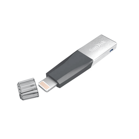 Clé USB 4 en 1 64Go iPhone iPad Extension Mémoire Stick, Flash Drive pour  iPhone iOS Andriod Appareils et Mac PC Ordinateur
