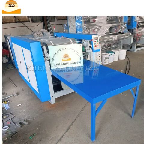 3 color flexo woven  corrugated paper bag logo printing machine price small paper pizza box printer machine
