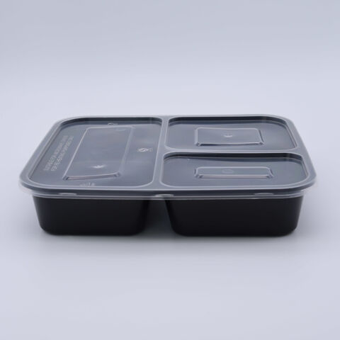 Stackable Hot Food Containers  16 oz Compostable Containers - Mist