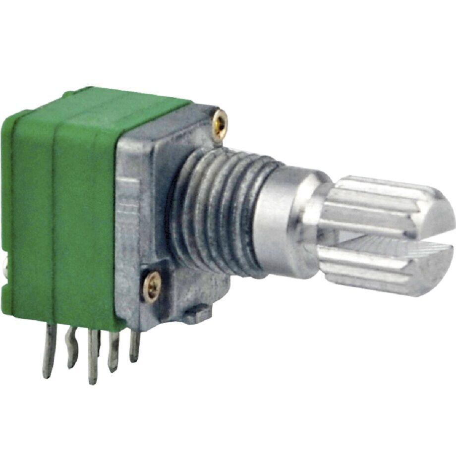 Potentiomètre Rotatif 20K Pour Variateur De Fréquence VSD/VFD - Réglage De Vitesse, Noyau En Verre, Montage Panneau