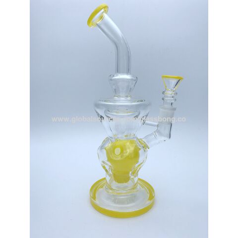 Bongs de vidrio de borosilicato, pipa de agua, dab rig de aceite, bubbler torus, junta hembra de 14.5 mm