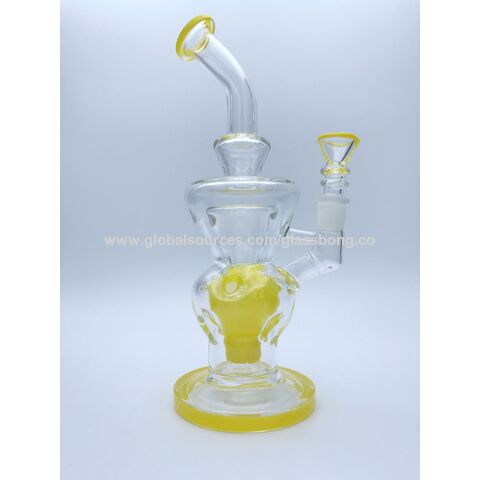 Bongs de vidrio de borosilicato, pipa de agua, dab rig de aceite, bubbler torus, junta hembra de 14.5 mm