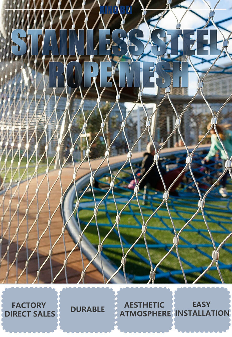 Get A Wholesale bridge nets For Property Protection 