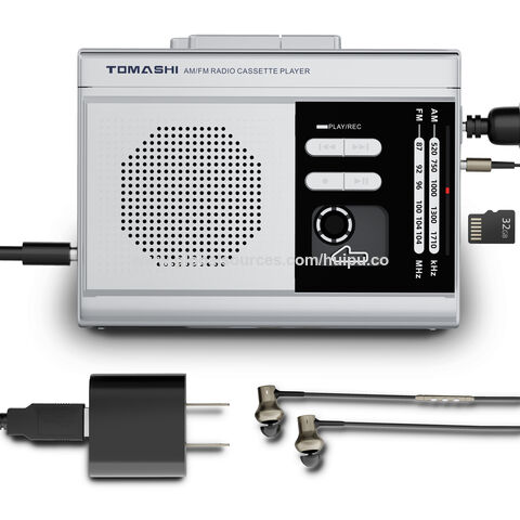 Lecteur de Cassette USB convertisseur de Bande en MP3, Lecteur de Musique  Audio Portable Walkman Convertisseur de Cassette en MP3 avec écouteurs