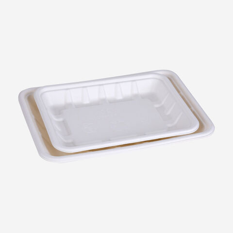 Snackteller Bagasse Teller Einweggeschirr biologisch abbaubar