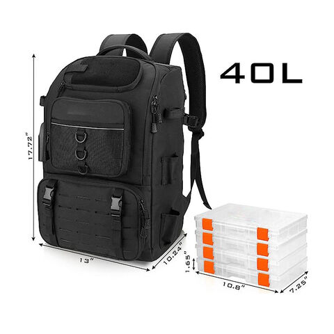 Custom Fishing Tackle Backpack Waterproof Fishing Tackle Box Bag Portable Fishing  Tackle Storage Bags With Rod Holders - China Wholesale Fishing Tackle  Backpack $6.99 from Shenzhen Yuchuangwei Luggage Co., Ltd.