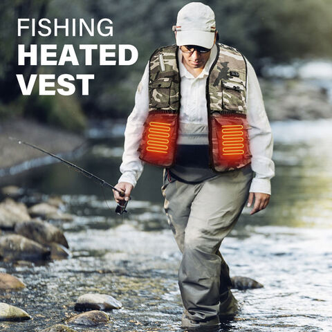 Outdoor Hunting Fishing Led Lights Heated Vest For Men Women With Battery  Pack Usb Electric Heated Jacket Heated Clothing, Thermal Jackets For Men  Usb, Heated Jacket, Men S Vests Waistcoats - Buy