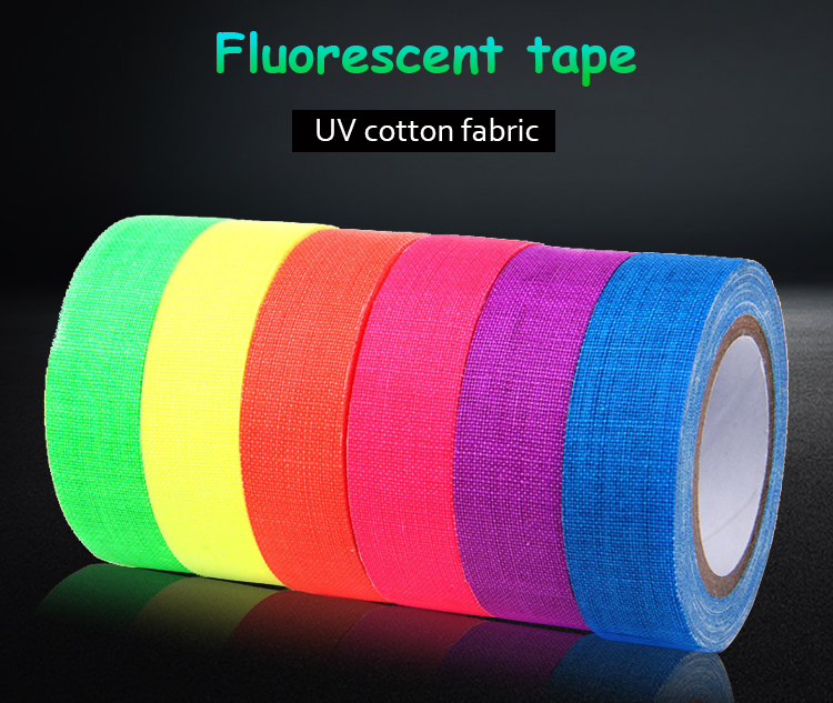 UV Fluorescent Cloth Tape for Party - China Fluorescent Tape, UV