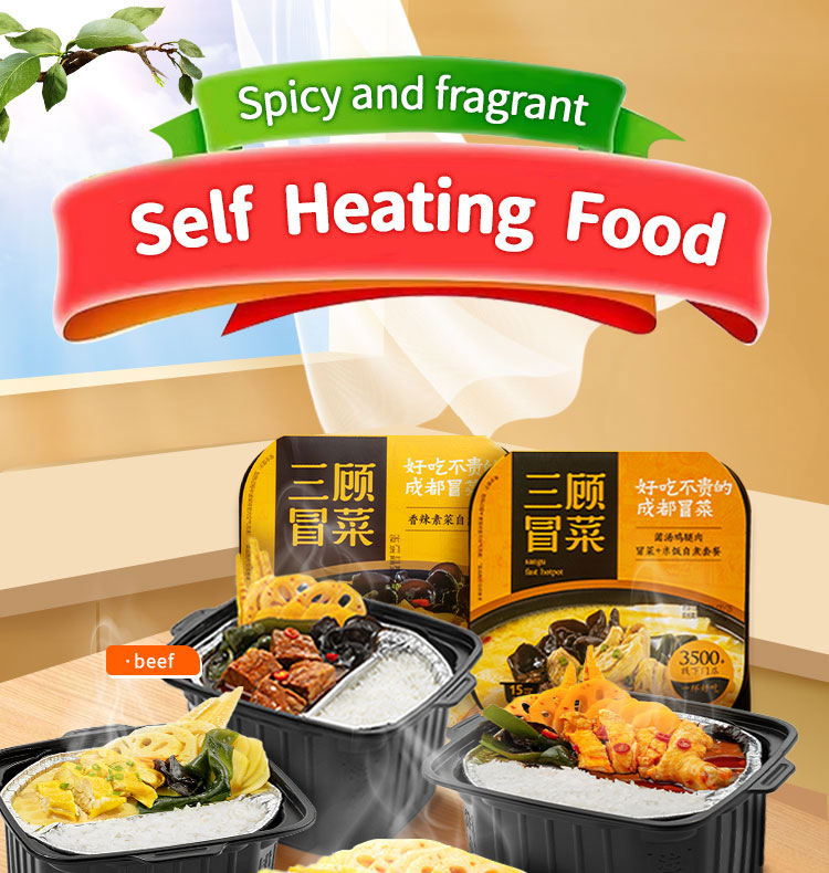 Self-heating fuels instant food innovation in China