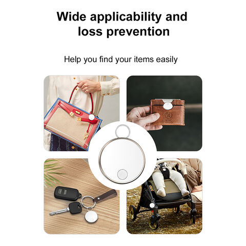 Kit de 4 - Porte-clé traceur GPS de iTag animaux de compagnie bagages