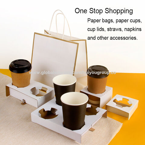 Cardboard Cup Holder for 2-4 cups