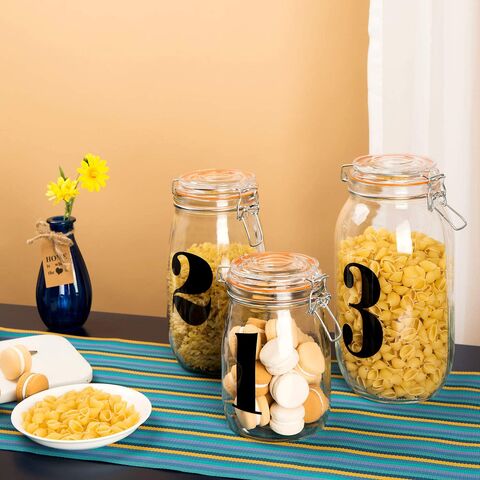 Buy Wholesale China 2 Gallon Glass Food Storage Jars With Metal Sealed Lid Clear  Glass Cookie Jar Glass Jars For Storage & Glass Jar at USD 2.05