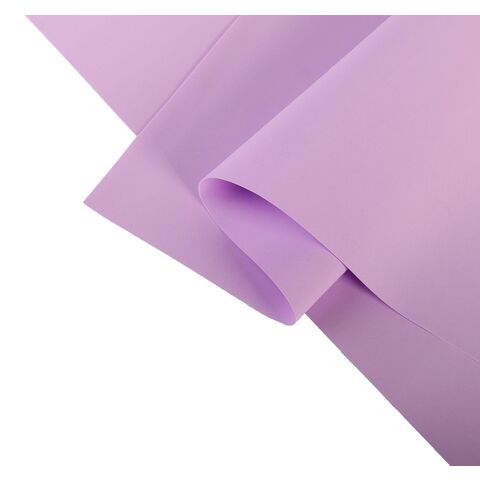 Muestra gratuita de alta calidad Impresión en offset sin recubrimiento Papel de regalo artesanal de color sólido virgen Papel de embalaje de flores