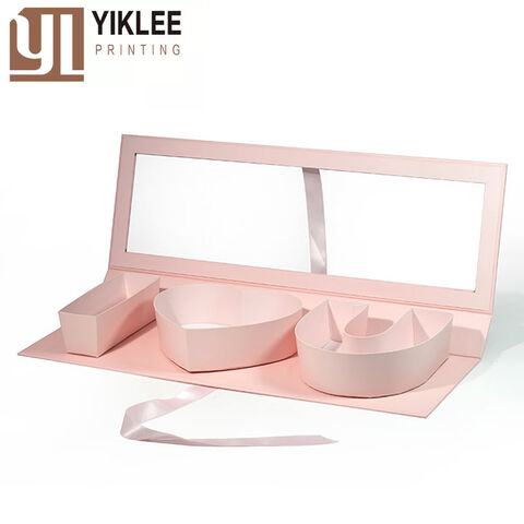 Caja de regalo de cartón rosa 20 x 20 x 10 cm - Comprar cajas