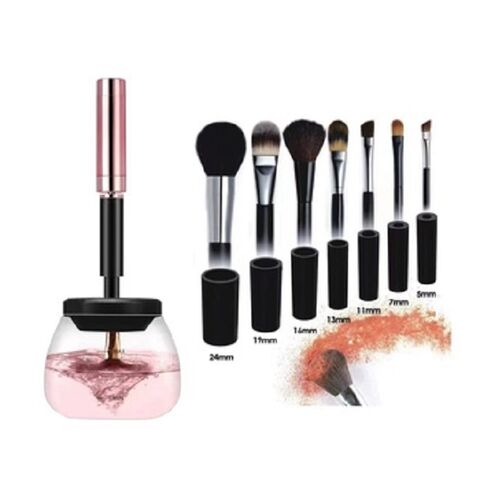 Makeup Brush Cleaner Machine - Electric Makeup Brush Cleaner Tool For All  Size Beauty Makeup Brushes Set Foundation Concealer Contour Brush,oil Paintb