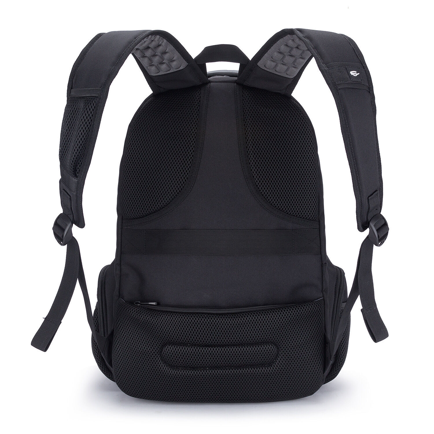 Mochila Impermeable De Nailon Para Mujer, Morral Escolar De Color Negro  Puro, Adecuada Para Chicas, Mochila De Viaje A La Moda, Novedad De 2023