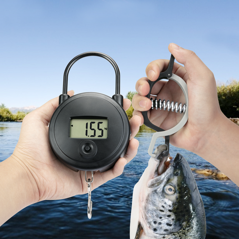 Fishing Scales Digital Fish Weight Scale Electronic Hanging Hook