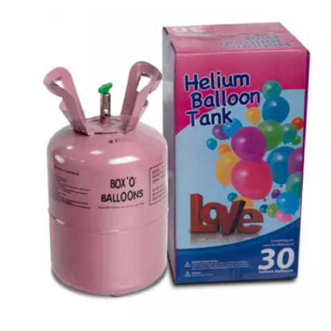 Réservoir d'hélium avec 50 ballons noirs - Noir - Gaz d'hélium avec des ballons  pour
