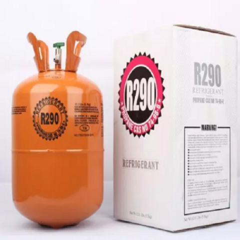 Gas R600a refrigerant (isobutane) 5 kg cylinder on sale