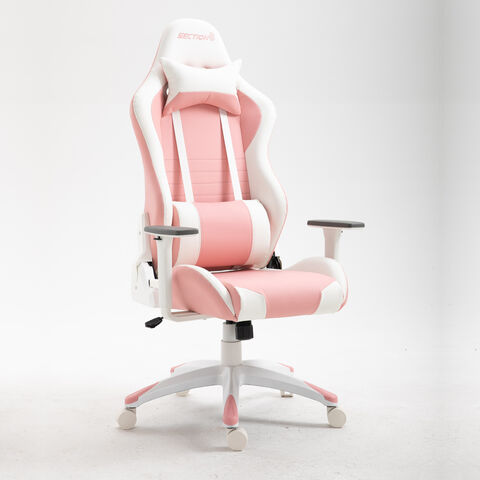 Silla de juegos para adultos, silla de escritorio de oficina, silla  ergonómica para computadora con soporte lumbar, reposabrazos ajustable,  sillas de