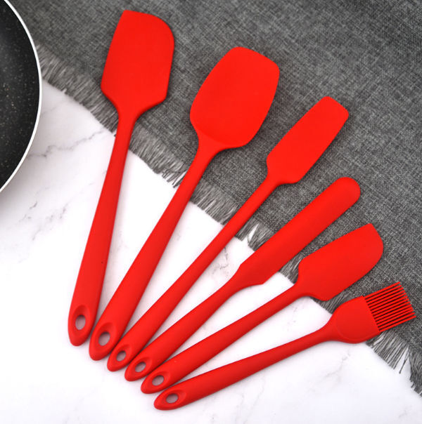 Cook with Color Silicone Cooking Utensils, 5 Pc Kitchen Utensil Set, Easy  to Cle
