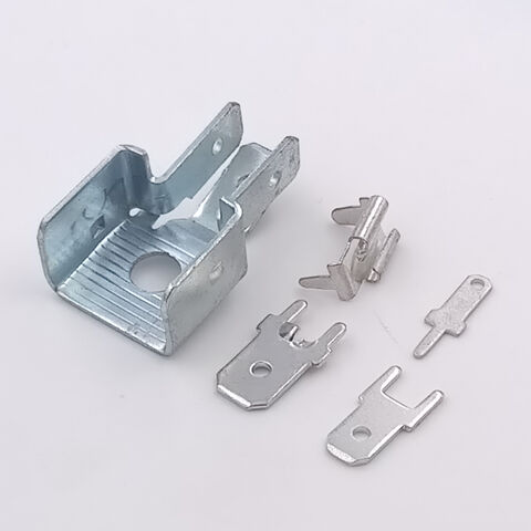 OEM ISO Stamped metal parts metal Terminal PCB plug pin 187 025 PCB terminal high current power supply