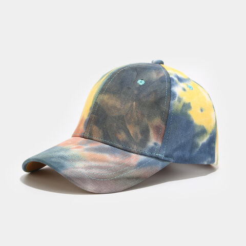 Gorra de béisbol con diseño Tie Dye, gorra moderna de moda SS para exteriores, sombrero de sombra para ocio